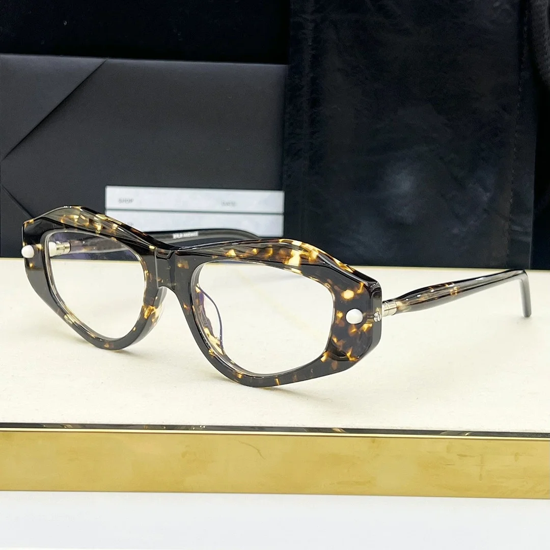 Belight Masker Optik P15 Mata Kucing Desain Jerman Matte Buatan Tangan Asetat Pria Wanita Kacamata Retro Antik Lensa Resep