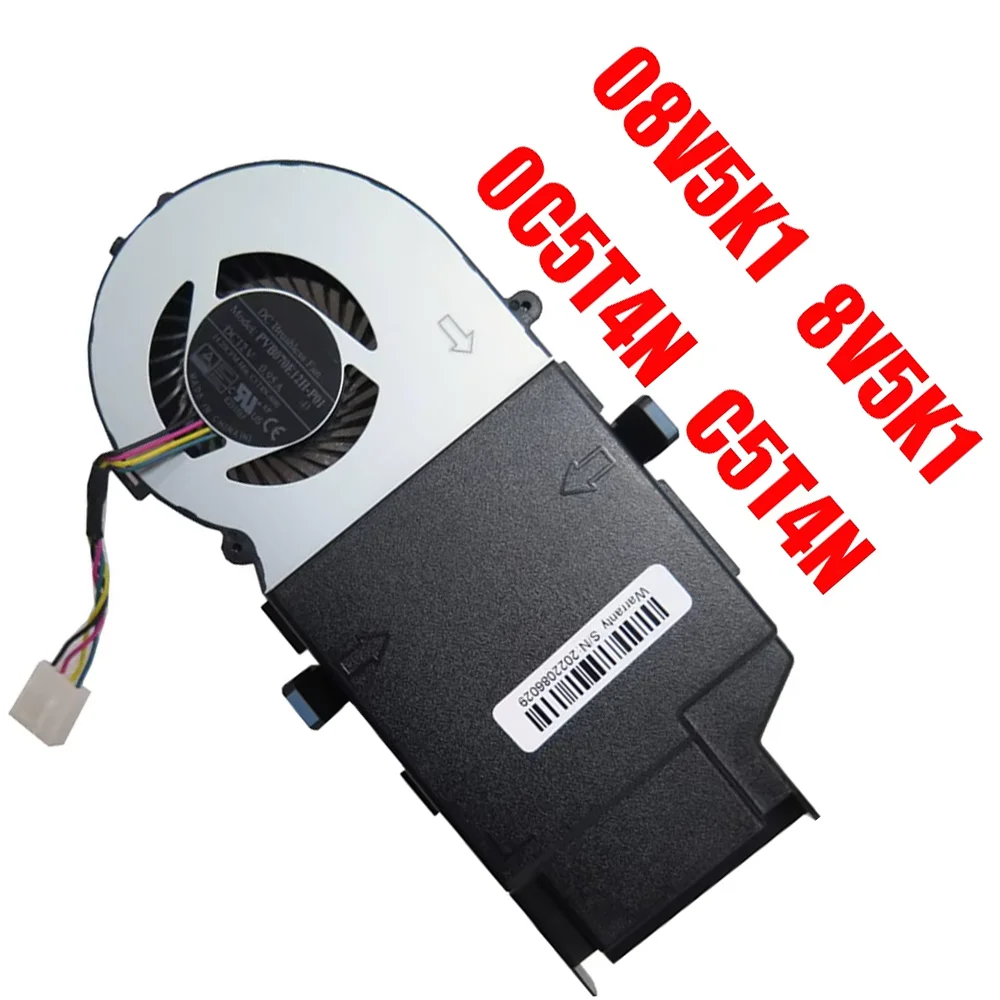 

08V5K1 8V5K1 0C5T4N C5T4N MFF CPU Fan For DELL For Optiplex 3080 5080 7080 PVB070E12H-P01 PVB070E12H-P01-13 DC12V 0.95A New
