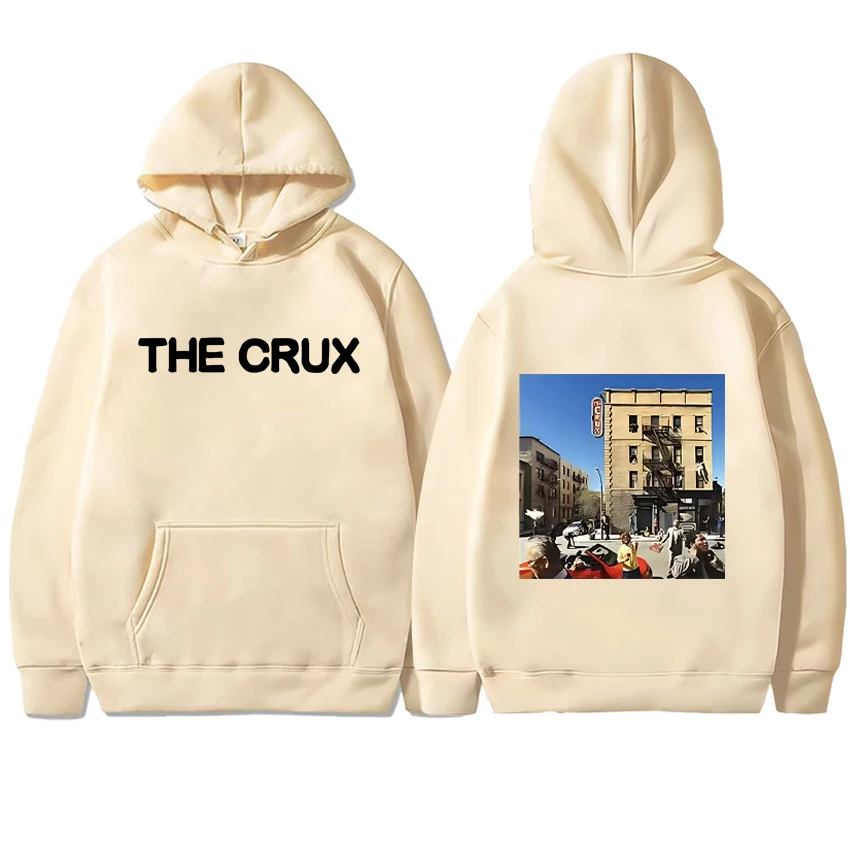 2025 Fashion New Album The Crux T-shirt Djo Graphic Double Sided Printed Sweatshirt Unisex vintage Style Men Women Fleece Hoodie