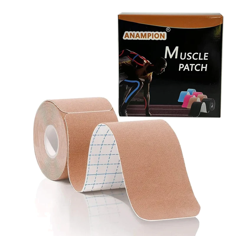 Kinesiologie Tape Stickers 20 Voorgesneden Strips Waterdichte Ademende Latex Tape Enkels Elastische Sport Tapes Fitness Bandage