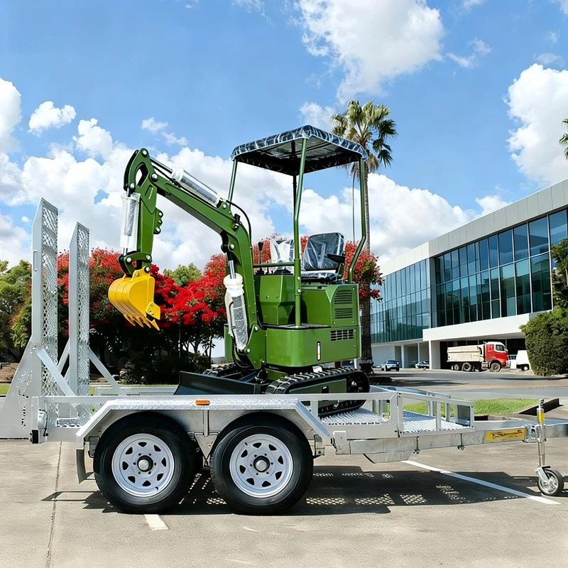 

1.2Ton mini excavator kubota engine Epa/Euro 5 Europe Agricultural Construction mini diesel excavator tools