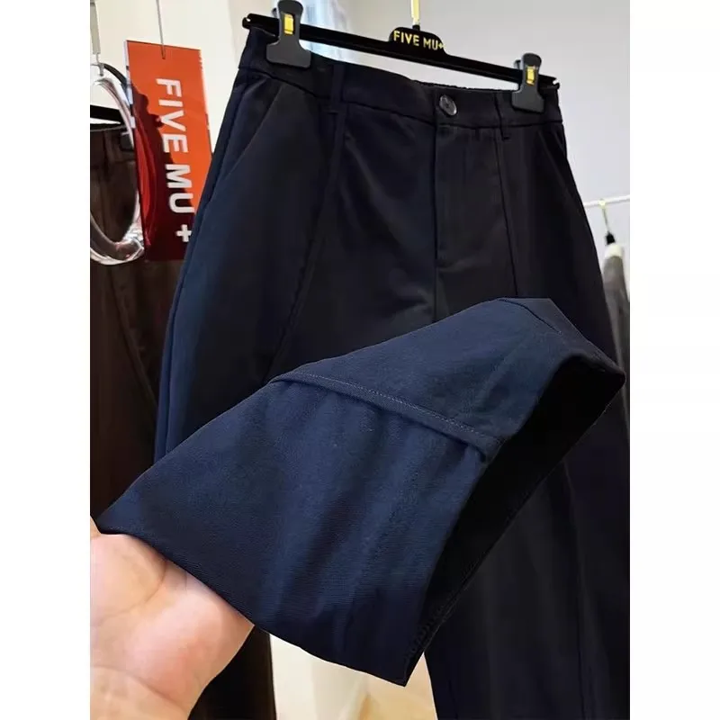 فضفاض الأمريكية الرجعية واسعة الساق سراويل تقليدية ملابس للرجال جديد Sle تنوعا عمال المنجل السراويل الخريف الشتاء حجم كبير