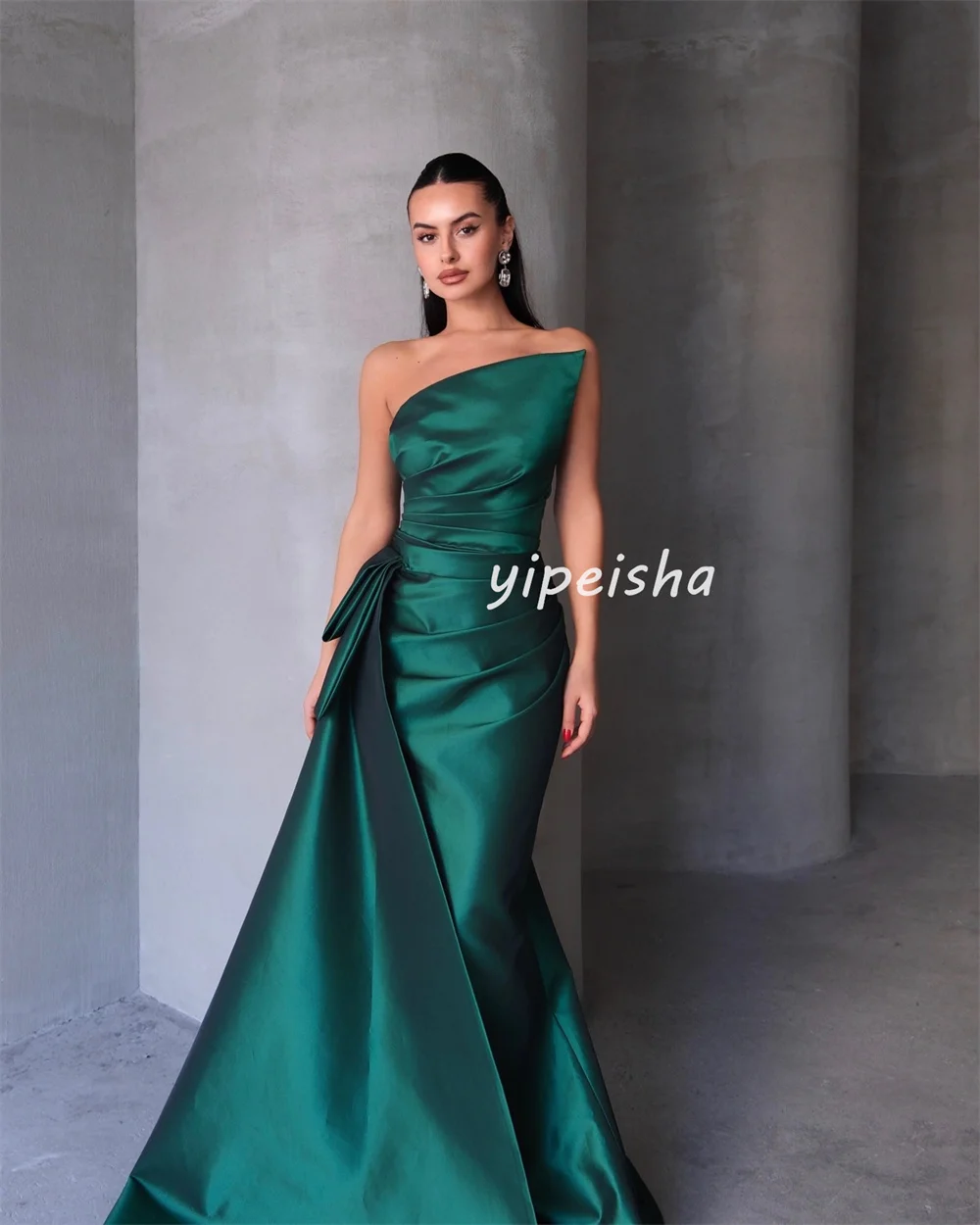 Strapless Mermaid Party Dresses - alternate angle