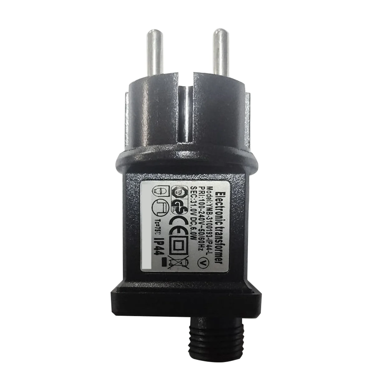 

Power Adapter 31V 6W 193MA Output Current 100V-240V Waterproof Electronic Adapter Eight Function Power Adapter EU Plug