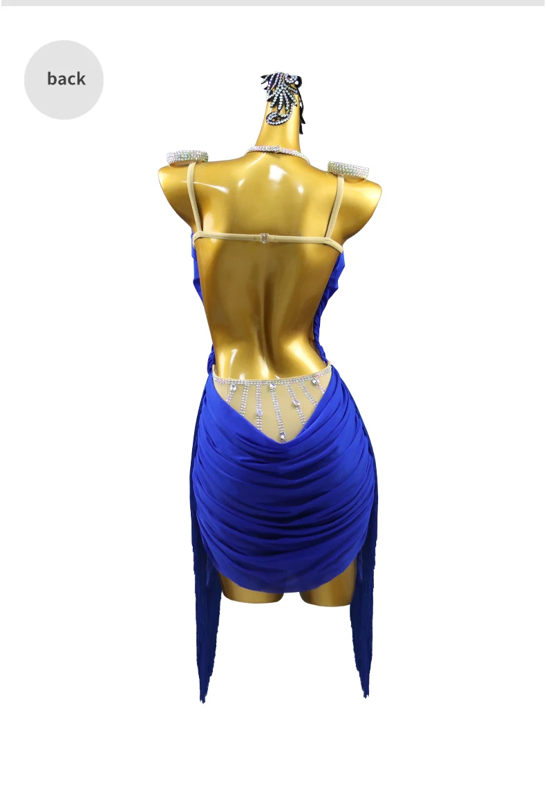 2026 Lateinamerikanisches Tanzkostüm, elegantes Kleid für Damen, sexy Standard-Ballkleidung, Mädchen-Ballkleid, Tanzkleidung, Rock, Samba-Abendgarderobe – Detail 10