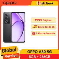 Global Version OPPO A80 5G Smartphone 6.67inches 120Hz Display MTK Dimensity 6300 50MP Rear Camera 5100mAh Battery 45W SUPERVOOC