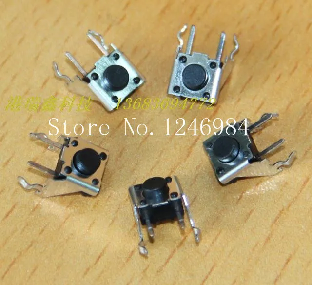 [SA]6 * 6 * 5 Touch button switch micro switch button switch curved foot board switch---200pcs/lot