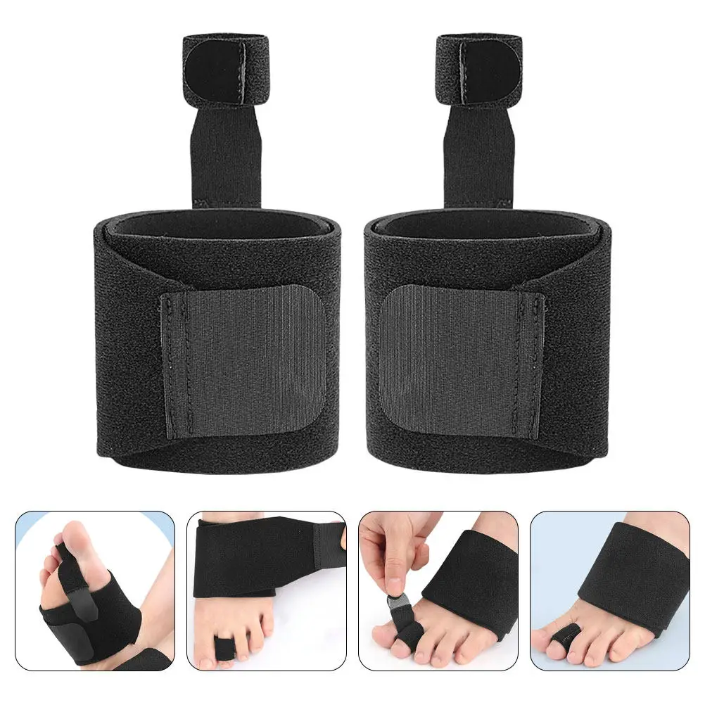1Pair Toe Corrector Hammer Toe Straightener Breathable Skin-Friendly Strap for Men Women Overlapping Toes Relief Support