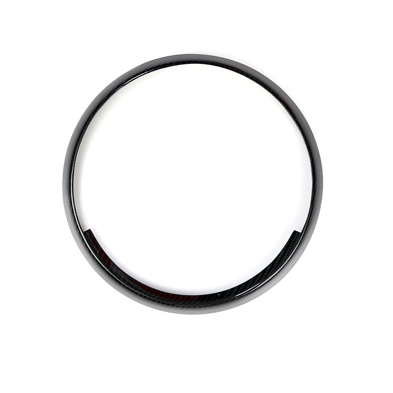 Novo material de fibra de carbono estilo mini cooper f54 f60 capa de anel cego interior da nvd/não-nvd