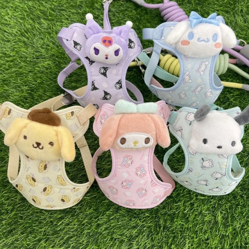 مقود كلب كورومي الجديد من مينيسو، مقود مضاد للهروب للحيوانات الأليفة للكلاب الصغيرة والمتوسطة