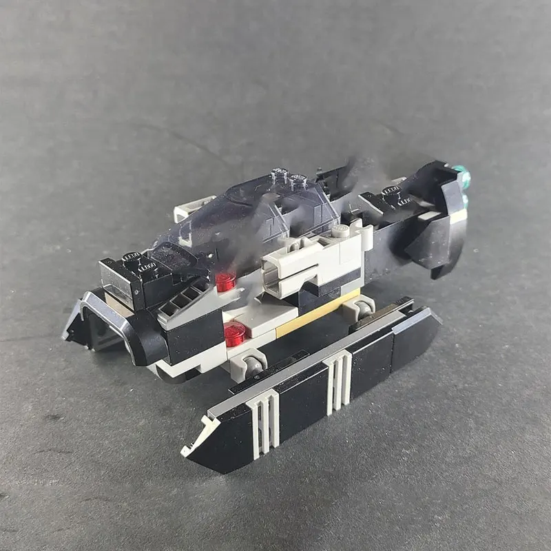 105PCS MOC-223034 MOC Classic Space Space Shipdark Spaceship Building Block Education Model Toys Festival Children Gifts