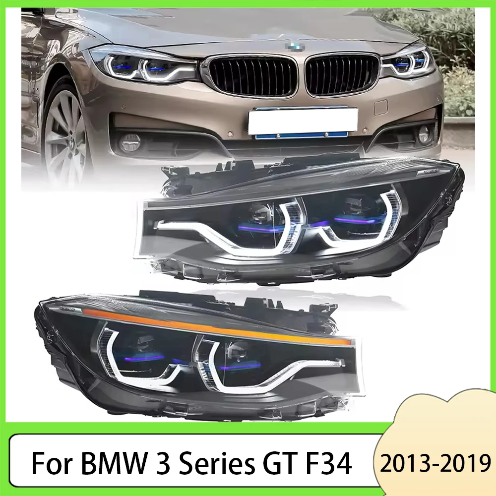 

For Bmw F34 Led Headlights 3 Series GT 2013-2020 F34 Auto Accessories Car Upgrade Led Front Lights Assembly Plug And Play