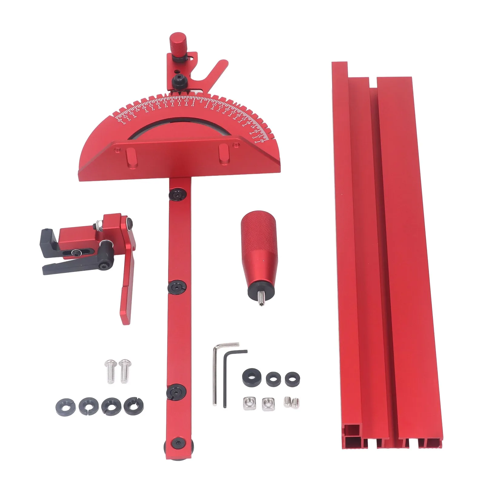 Miter Gauge System Table Saw Miter Gauge System Fence Accurate Engraving Machine Accessories with Limit Stop