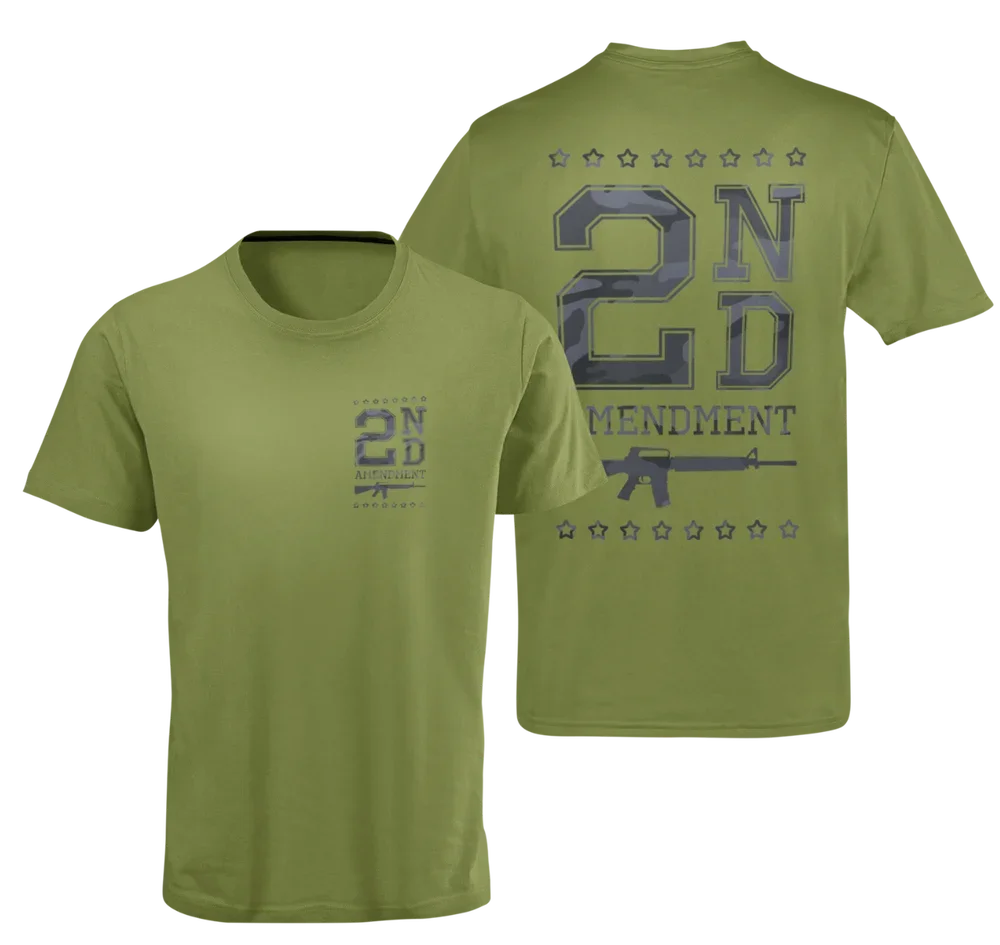 2nd Amendment Pro Second Amendment USA Gun Owner Patriotic T-Shirt Short Sleeve Casual 100% Cotton O-Neck Summer Mens T-shirt