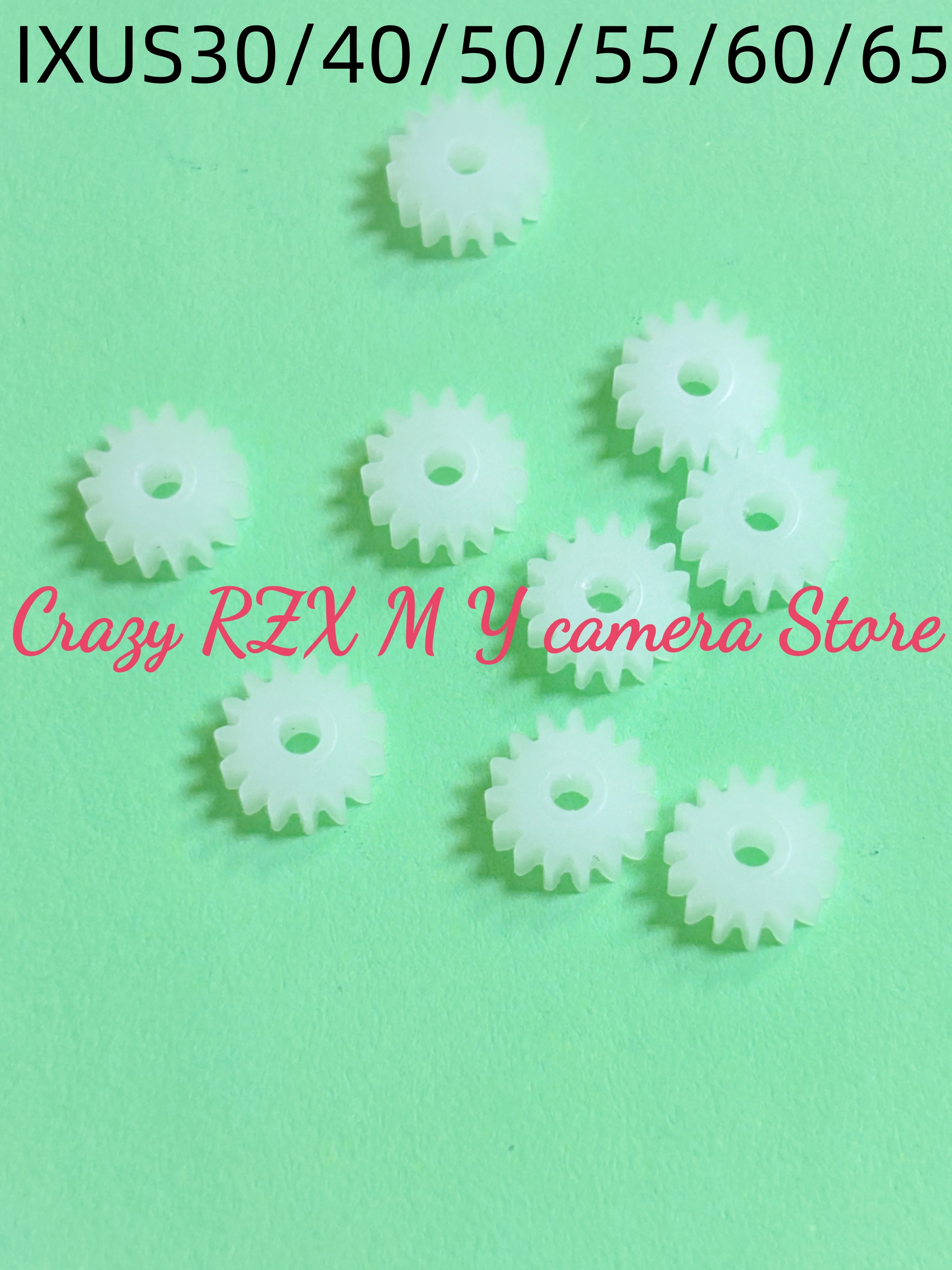 5 PCS Lens Motor Fragile Gear for Canon IXUS30 40 50 55 60 65 Digital Camera Zoom Repair Part