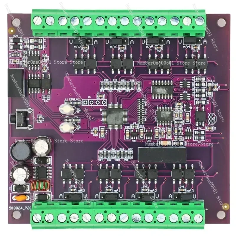 MB8ART PT100 PT1000 8-channel platinum resistance RTD high-precision temperature acquisition module MODBUS RS485