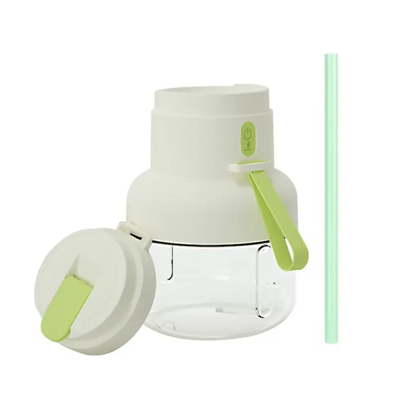 M12K-With Smoothie Blender Home Fruit Juicer Cup Rechargeable Juicer Kitchen Tool Green