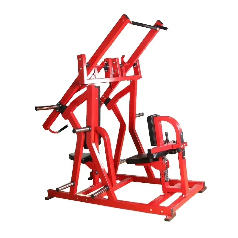 Strength Dual Function Plate Loaded Incline Chest Press And Pull Down Machine Commercial Gym Fitness Equipment