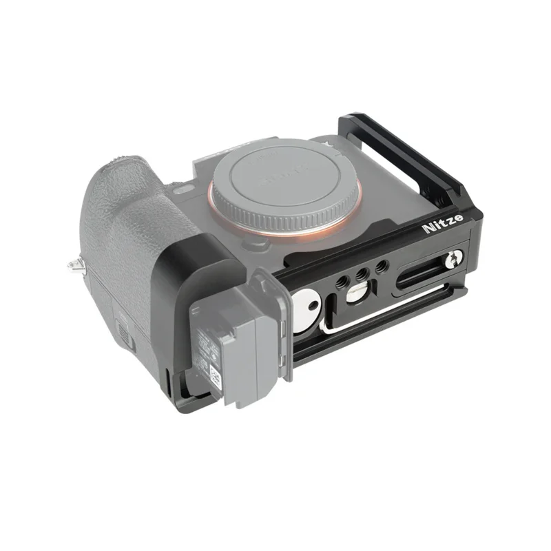 Nitze T-S07A L-образный кронштейн Arca Plate Горизонтальная и вертикальная съемная пластина для камеры A7 IV