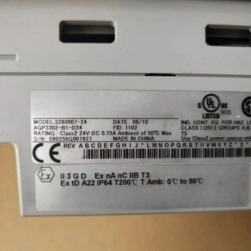 

Совершенно новый AGP3301-L1-D2/S1-D24 AGP3302-B1-D24 AGP3310H-T1-D24-RED Новый в коробке Быстрая доставка