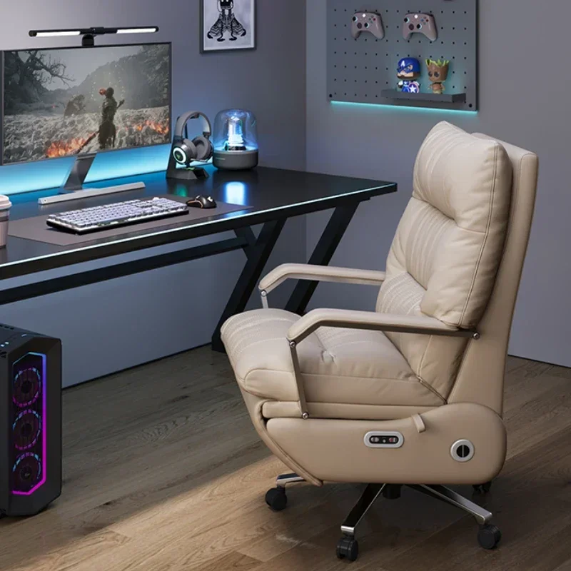 

Electric Reclining Executive Chair Design Relax Modern Mobile Computer Chair Leather Luxury Sillas De Oficina Office Furniture