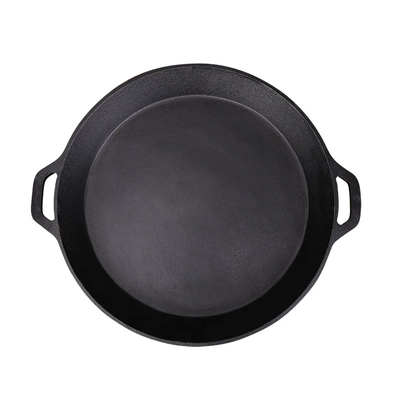 

Cast iron, large, baking pan, uncoated, extra large, pan-fried