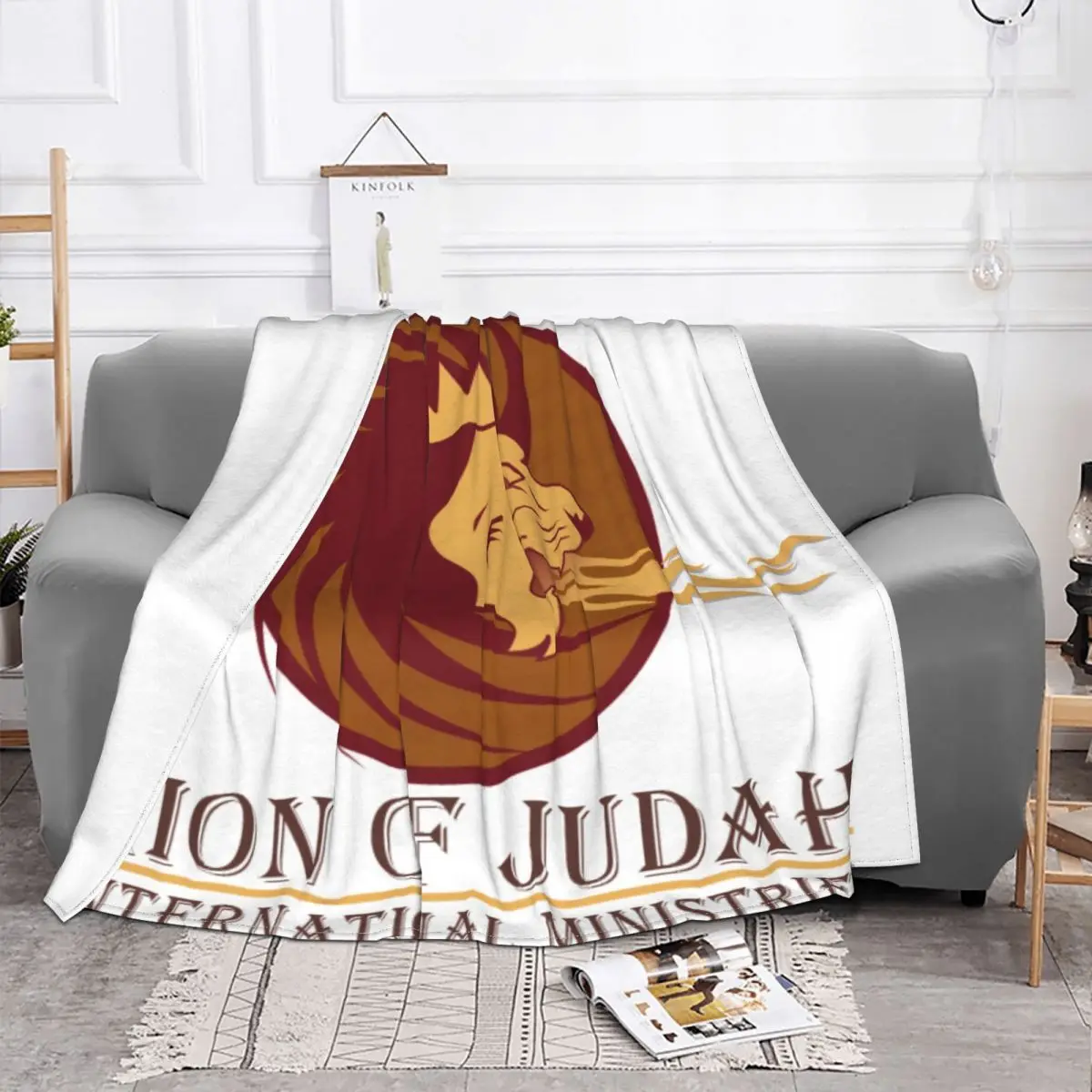 Lion Of Judah 1418 Bedroom Knee Blanket Home And Decoration Throw Blanket