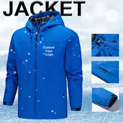 Spring and autumn Coat Custom Your single-layer outdoor jacket men's jacket jacket windproof  four seasons mountaineering suit