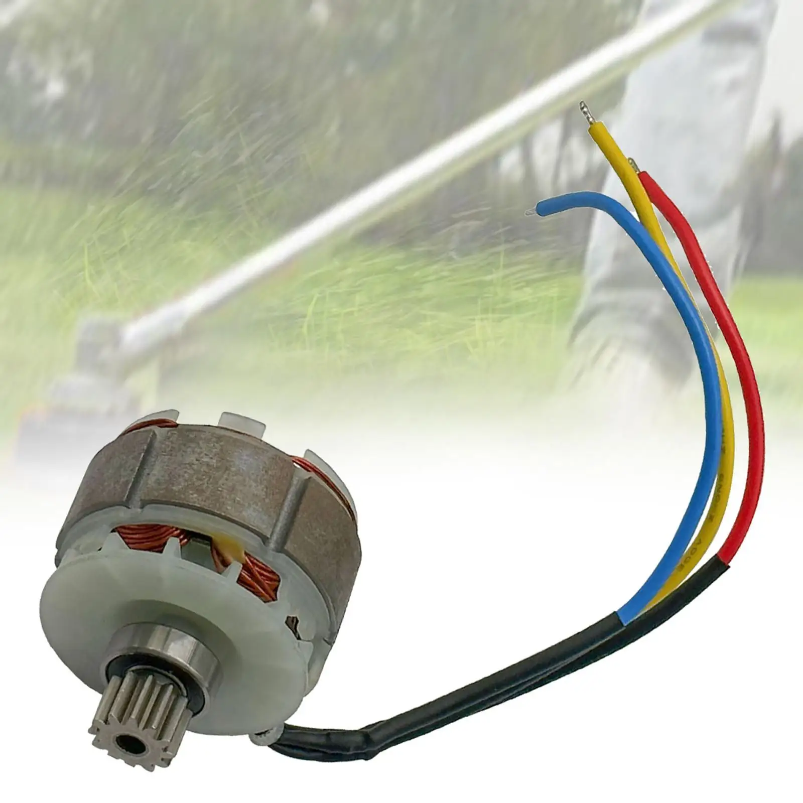 

Brushless Lawn Mower Motor Easy Operate Portable Gardens Power Tools Hedge Trimmer Rotor Brushless Grass Trimmer Motor 12 Tooth