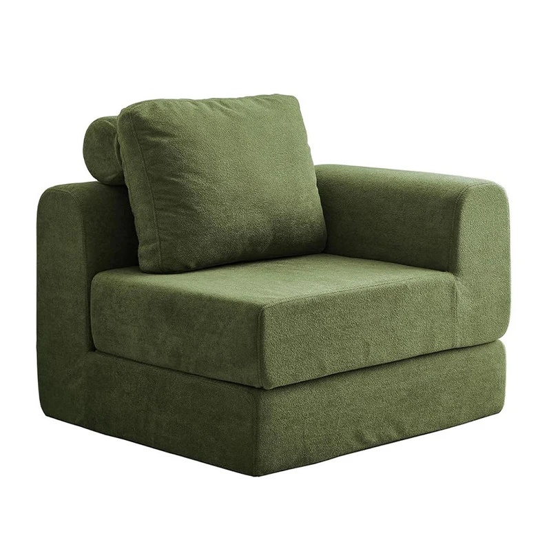

Compression factory, small apartment folding bed, two-in-one living room lazy , trendy fabric sofa