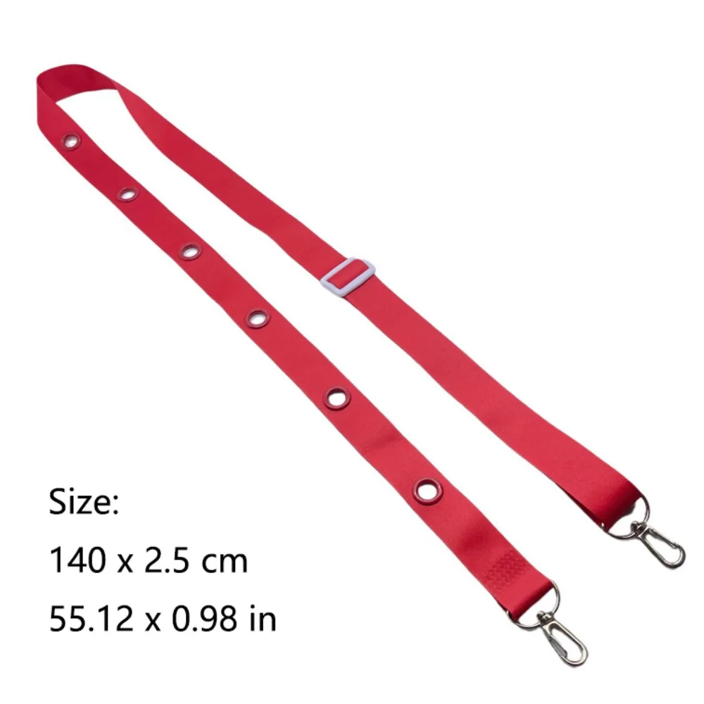 Adjustable Hanging Dolls Shoulder Strap Crossbody Thin Replacemen Adjustable Belt Colorful Hanging Rope 6-hole Long Bag Belt