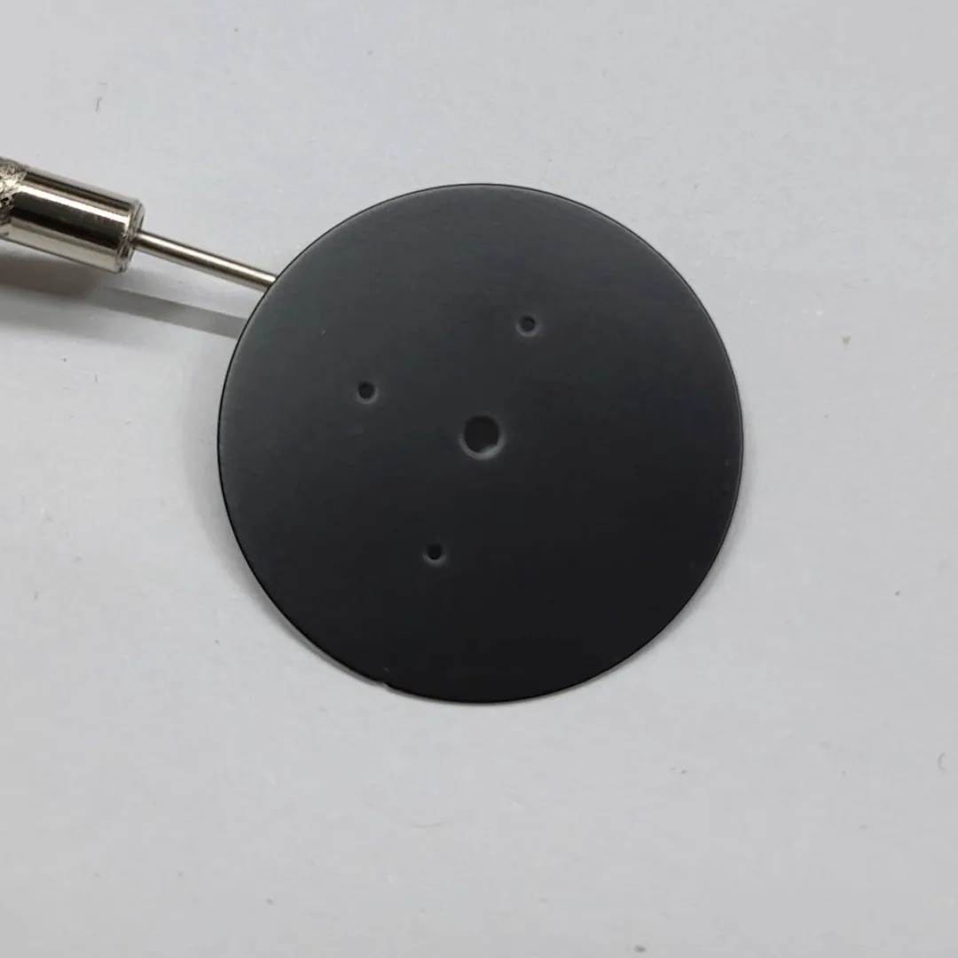 Vertical Texture 31.8mm Blank Watch Dial Gold/ Silver/ Rose Watch Faces for VK63 Movement DIY Accessories Without Numbers Dial