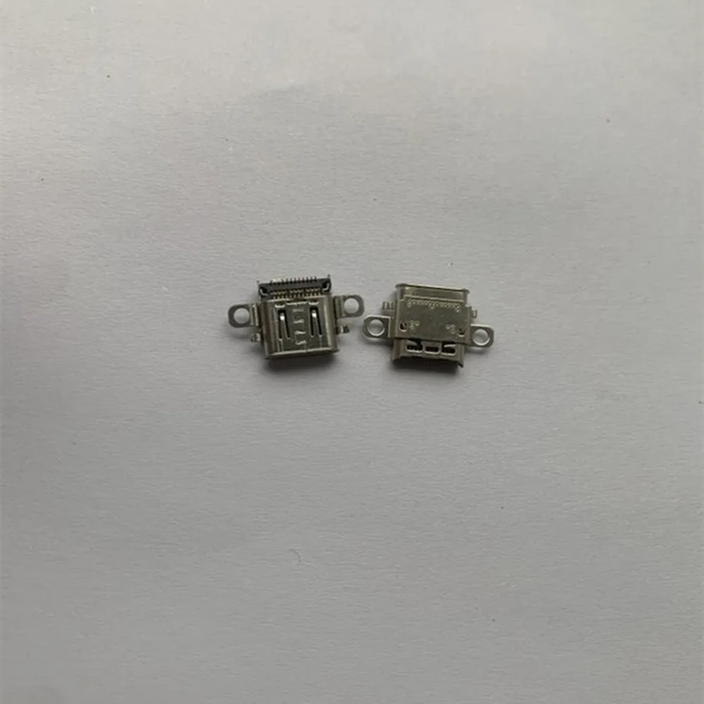 100PCS ชาร์จพอร์ตซ็อกเก็ตสําหรับสวิทช์/สวิทช์ OLED/สวิทช์ Lite คอนโซล Power Connector Type-C ซ็อกเก็ตพอร์ต