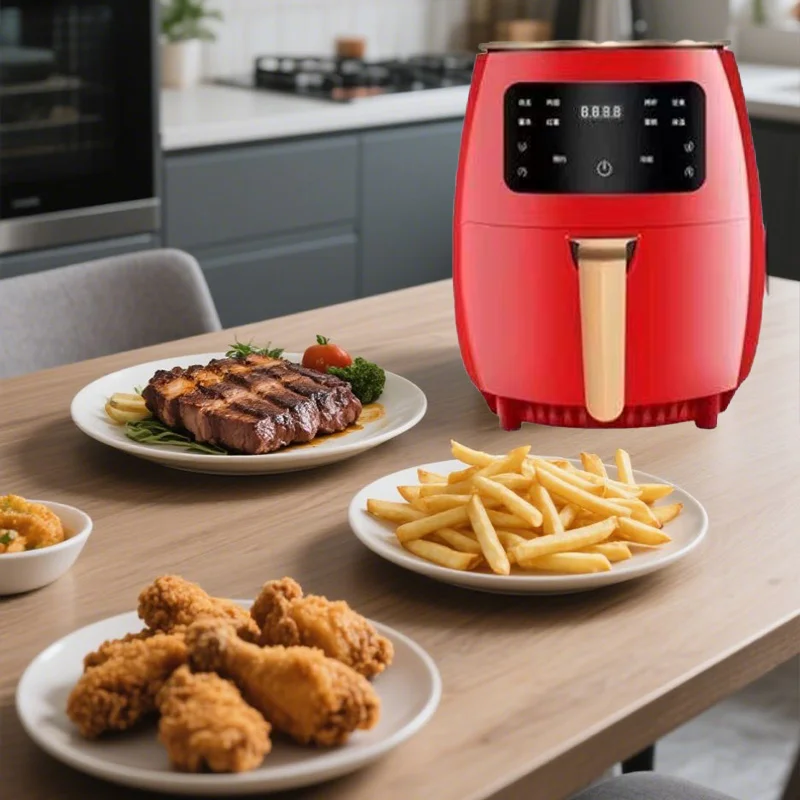 5L Healthy and Fast Electric Fryer Air Fryer for Oil-Free Food Cooking air  Oven
