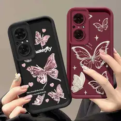 9SE Love Butterfly Sky Eye Ladder Phone Case For Huawei Y9A Y7 Y6P Y5P Nova Y91 Y90 Y71 Y70Plus Y70 Y61 9 9Pro 7i 6SE Cover
