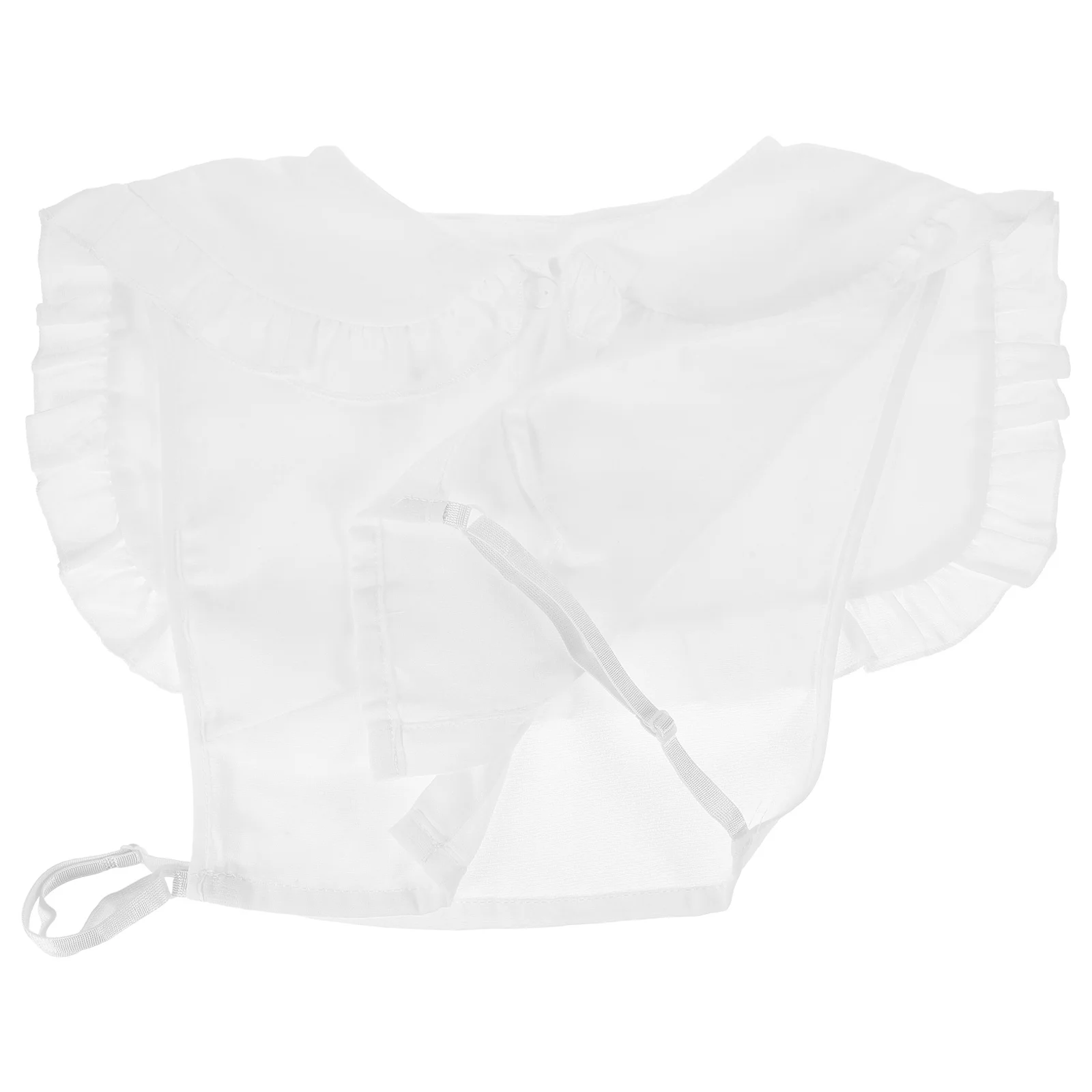 

1Pcs Stylish False Chiffon Shirt Collar for Lady All-Match Half Fake Collar Clothing Accessory Clothes Accessory