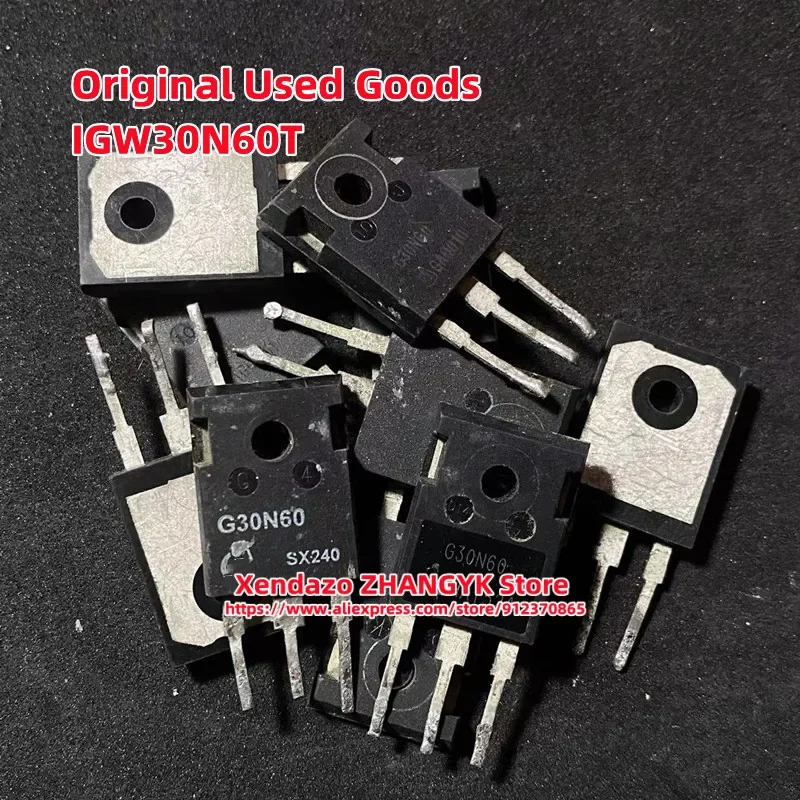 10pcs/lot Original IGW30N60T G30N60 G30T60 30A 600V IGBT TO-247 High power large chip Transistor