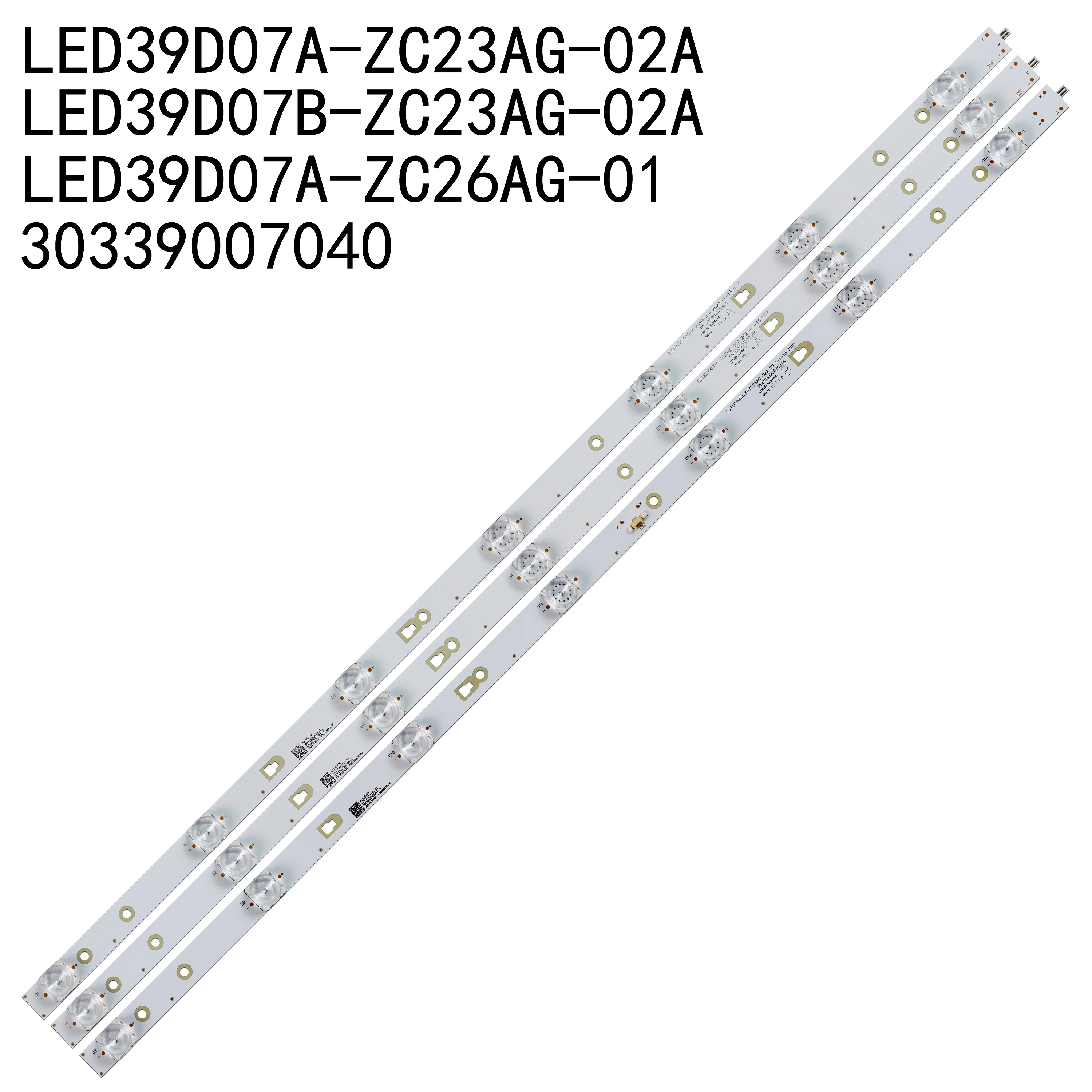 LED Backlight strip 7 lamp For L40M5-4C D40PFCNN LED39D07B LED39D07A-ZC26AG-01 LED39D07A-ZC23AG-02 LED40D07A LED40D07B LT-40C590