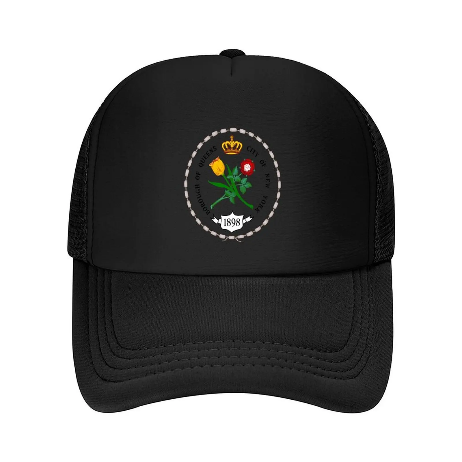 

Seal of Queens, NY Baseball Cap Beach Outing Male hat black Golf Cap Men Luxury Brand Women's