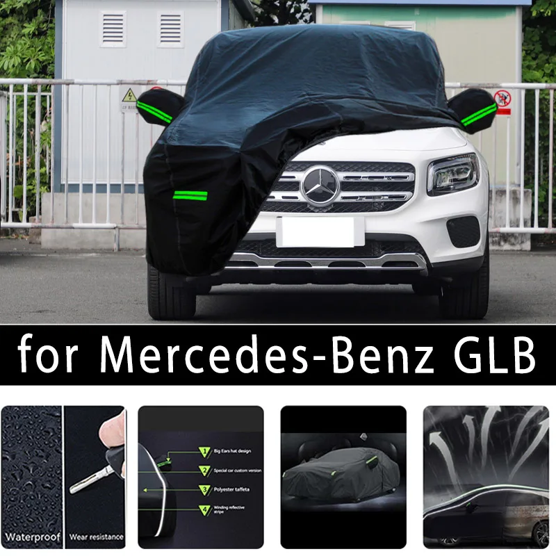 

For Mercedes Benz glb protective covers, it can prevent sunlight exposure and cooling, prevent dust and scratches