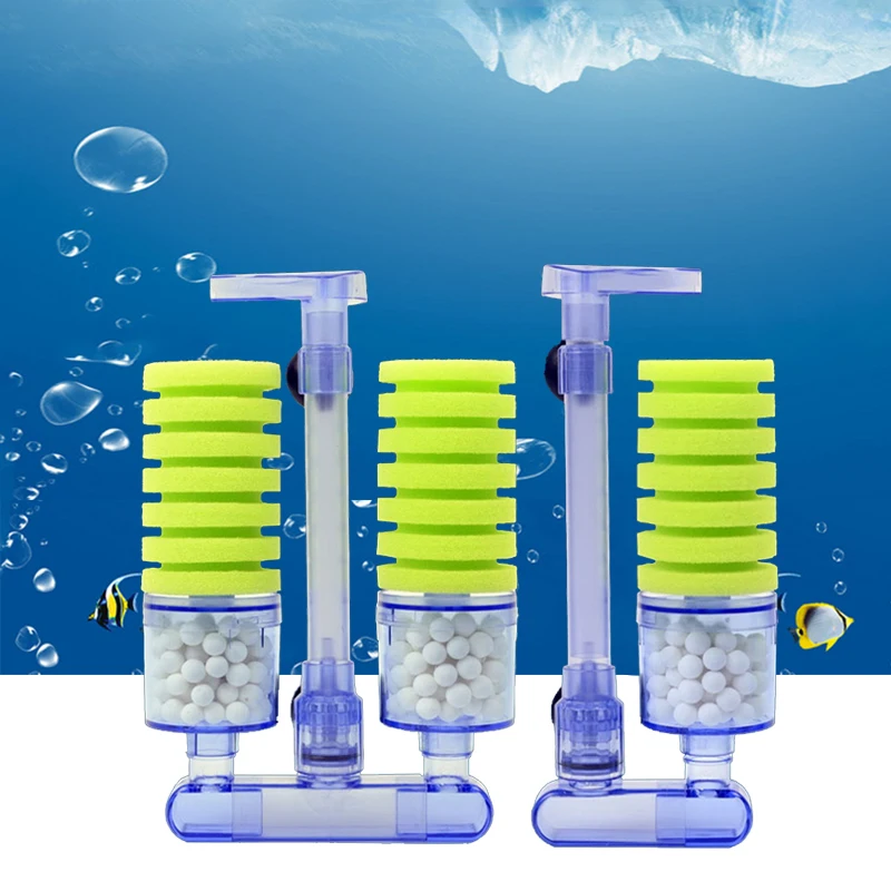 Aquarium Filter for Aquarium Fish Tank Air Pump Skimmer Biochemical Sponge Filter Aquarium Bio Filter Filtro Aquario Highquality