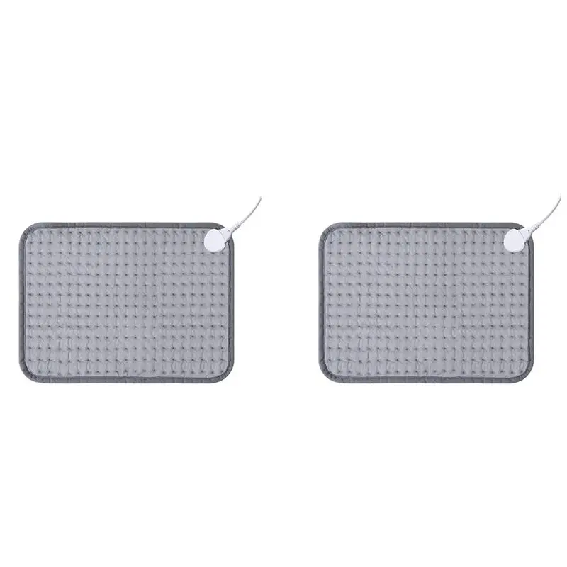 

ABJI-2X Heating Pad 12X15.7In For Back Support & Cramps Comfort Fast Heat Technology & Washable Heating Pad US Plug