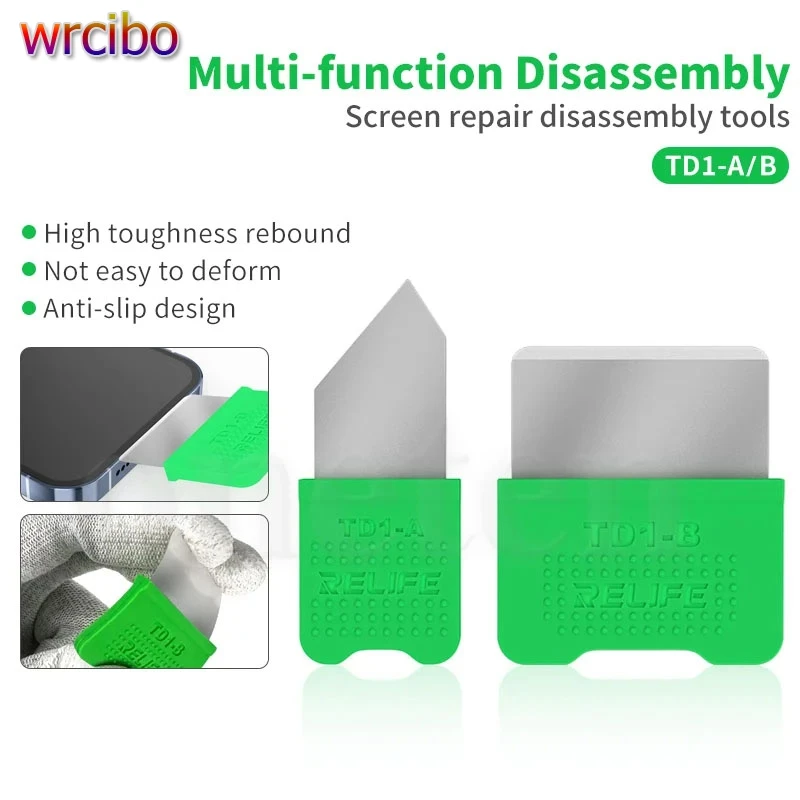 RELIFE TD1-A/B High Toughness LCD Screen Opener Disassembly Tools for iPhone iPad Samsung Tablet Mobile Phone Repair Tools
