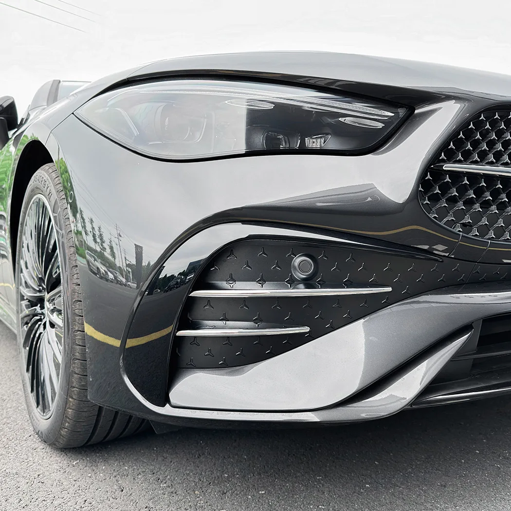 

Car Front Bumper Spoiler Splitter Air Intake Grille Trim Cover For Mercedes-Benz CLE Coupe C236 2024-2025 Car Styling