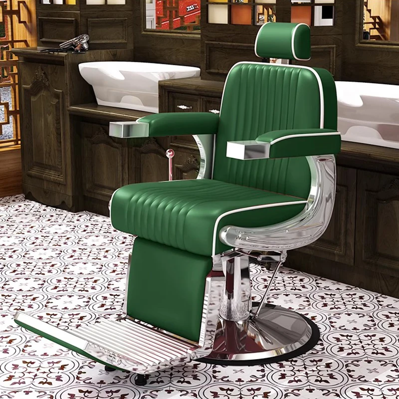 

Vintage Barber Chair Manicurist Chairs Pedicure Nails Salon Hair Cutting Shampoo Make Rotating Furniture Sillon Pedicura Work