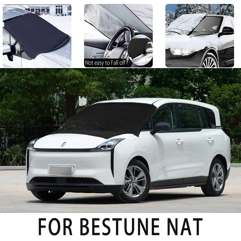 

Carsnow cover front cover for BESTUNE NAT snowprotection heat insulation shade Sunscreen wind Frost prevention car accessories