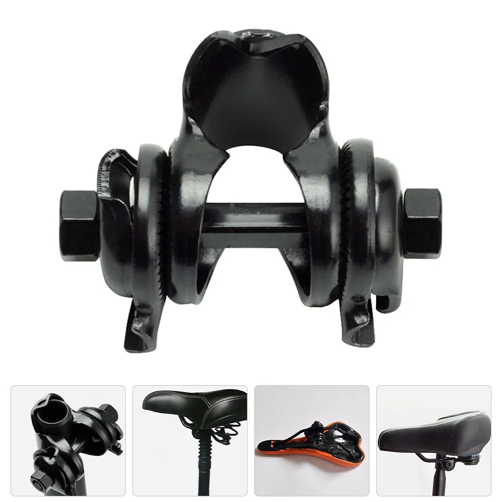 

2Pcs Saddle Adapter Universal Bike Seat Clamp Secure for Mountain Road Bikes Easy DIY Installation Bicycle Seatpost Clamp