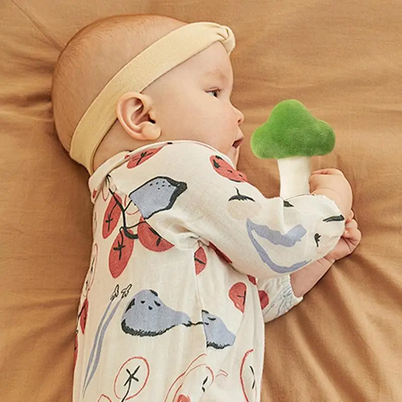 Calming Dolls Vegetables Soft Hand-Held Doll Baby Soothers for Sleep Soft Food Stuffed Toys Accessories for Children Girl