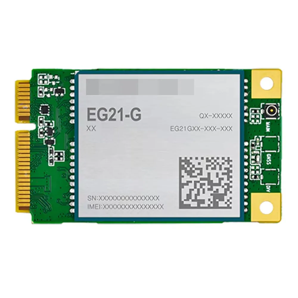 New EG21-G Mini PCIe LTE Category1 Global Module Worldwide LTE UMTS/HSPA GSM/GPRS/EDGE Coverage GPS GLONASS BeiDou Galileo QZSS