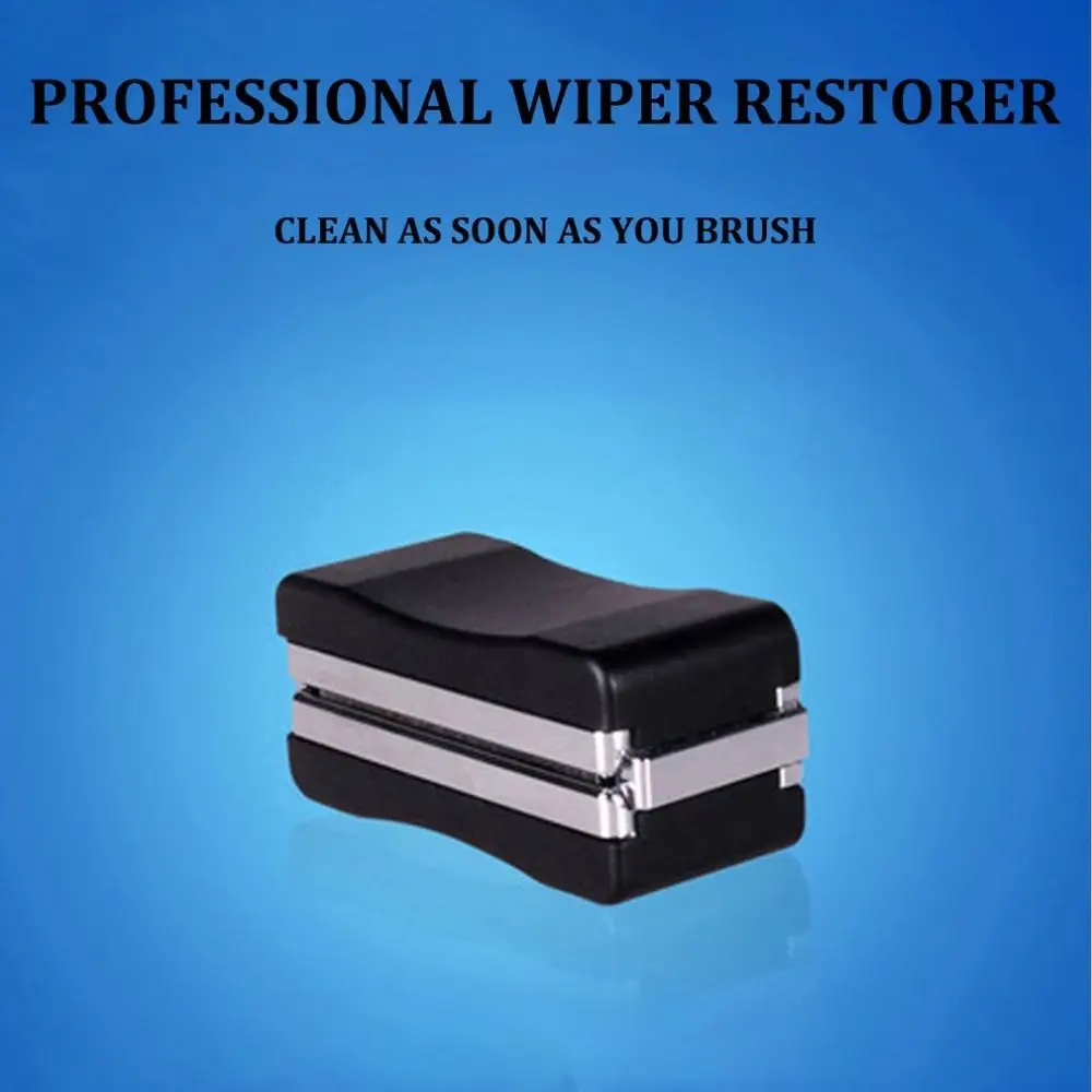 With Cleaning Sponge Windscreen Wiper Blade Restorer Wiperblade Cutter Wiper Repair Tool Rubber Regroove Trimmer